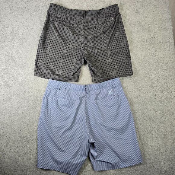 ADIDAS ALL OVER PRINT SHORTS GOLF SZ 38 12" INSEAM ADVISORY & ULTIMATE 365‎ - Picture 3 of 13